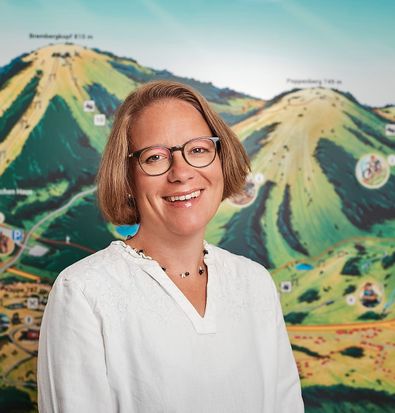 Portrait Summer Angelika Führer Assistant Mountain Railways/Graphics