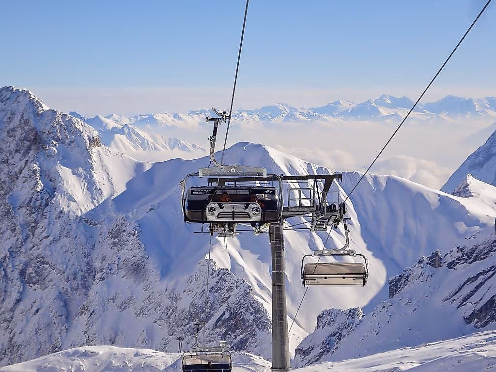 Chairlift branding mini silver Garmisch-Partenkirchen