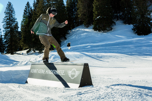 Funpark Mini Snowboard Spitzingsee