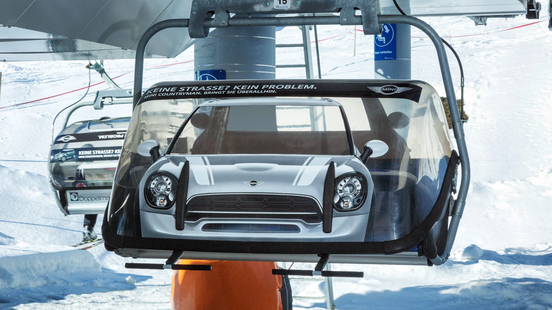 Haubenbranding Mini silber Spitzingsee 