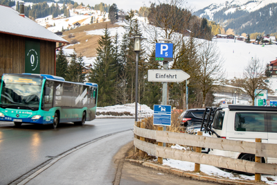 LED module winter parking Kleinwalsertal