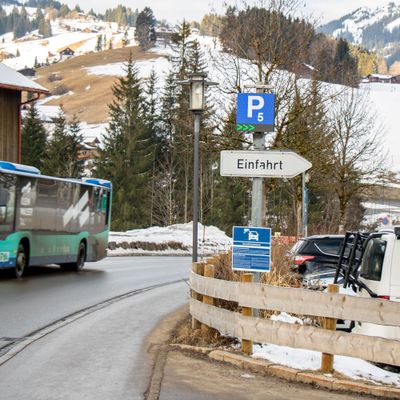 LED module winter parking Kleinwalsertal
