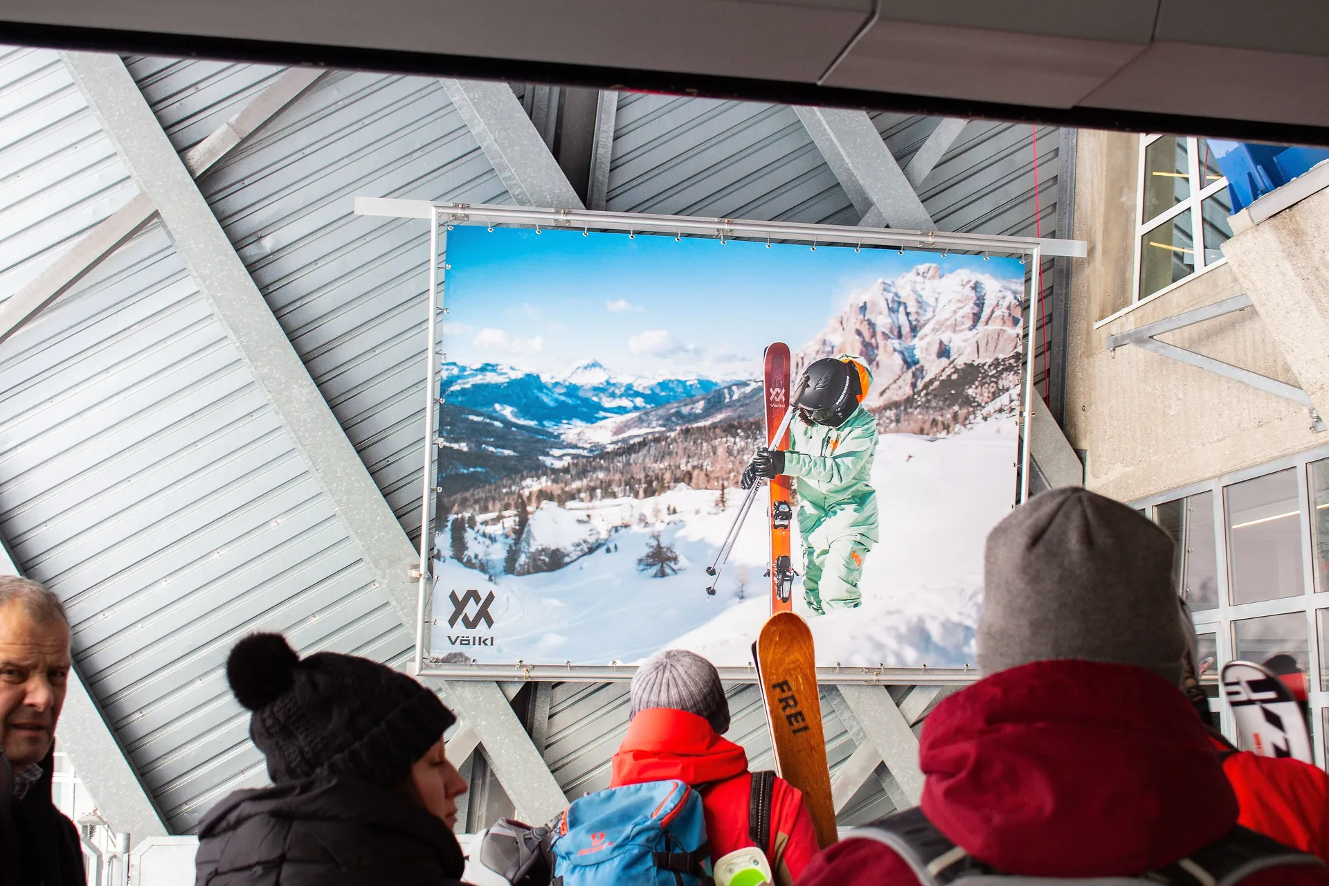 Megaposter Winter Völkl Garmisch-Partenkirchen Zugspitze