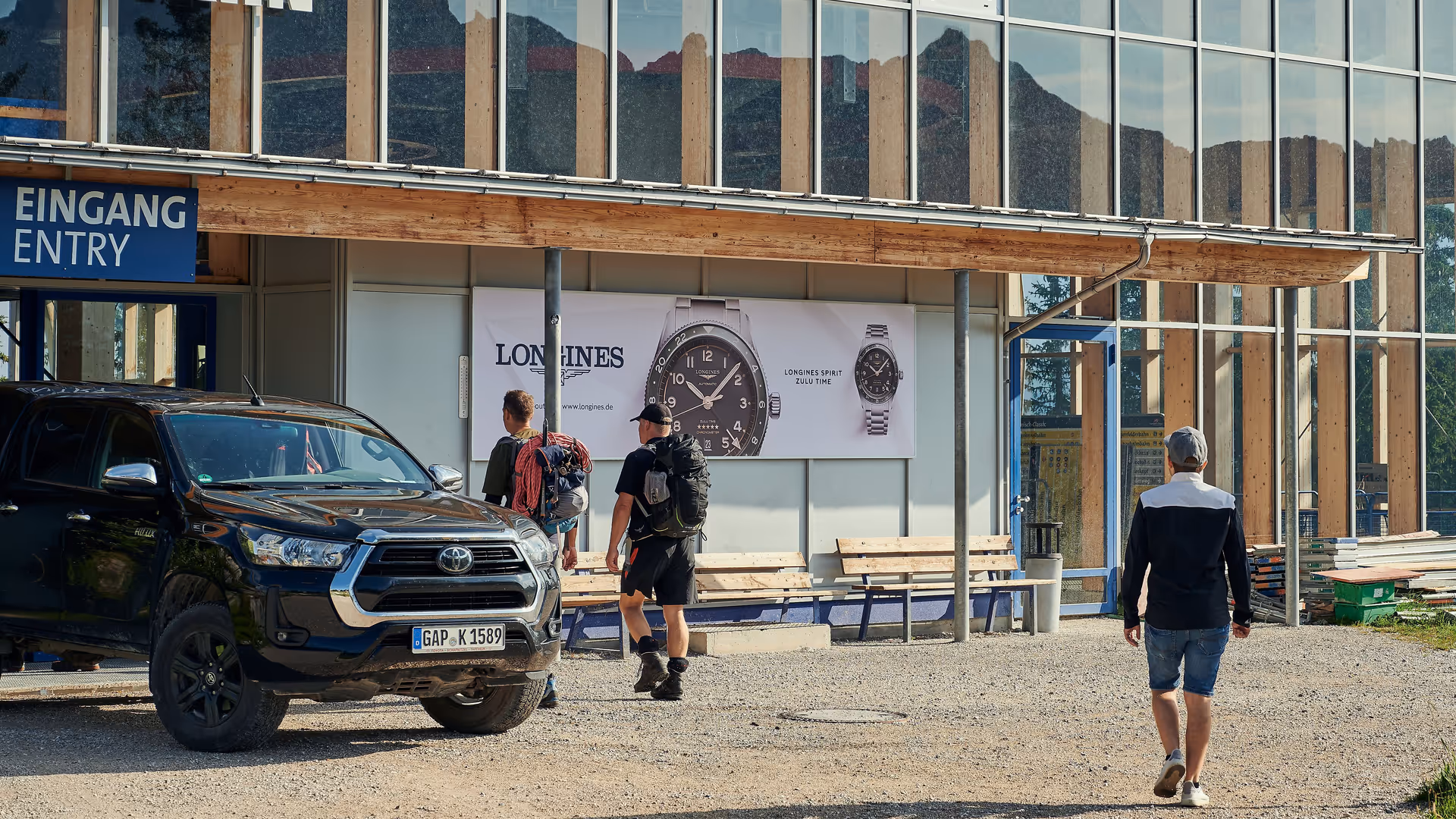 Megaposter Indoor Longines Garmisch-Partenkirchen Kreuzeckbahn 