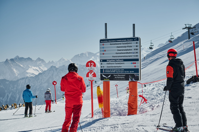 Pistenleitsystem Salewa Fellhornbahn 