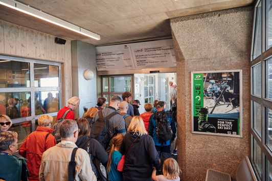 Plakat 2/1 Völkl Zugspitze Gletscherbahn 