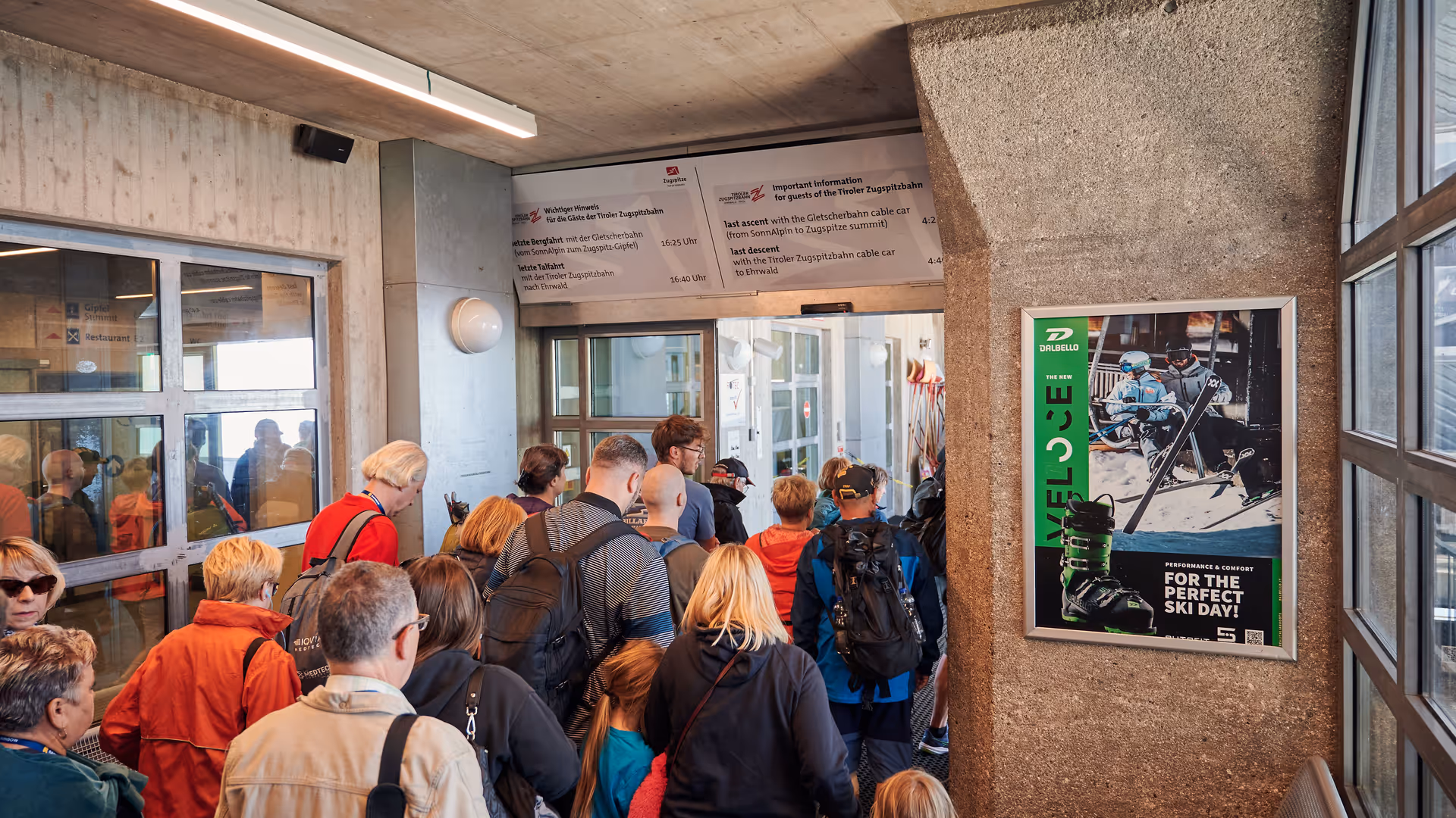 Plakat 2/1 Völkl Zugspitze Gletscherbahn 