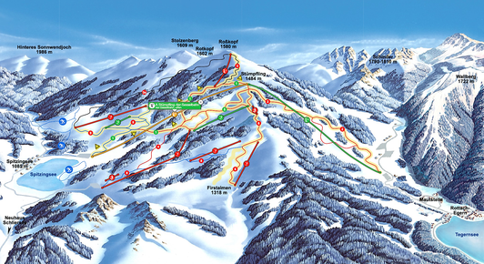 Skimap Spitzingsee